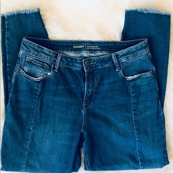 Medium-wash Rockstar Jeans with Detail Front - Picture 3 of 4